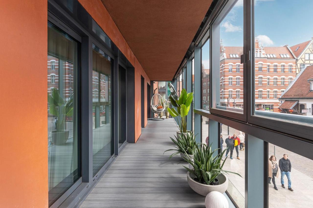 Deo Plaza By Blue Mandarin Leilighet Gdańsk Eksteriør bilde